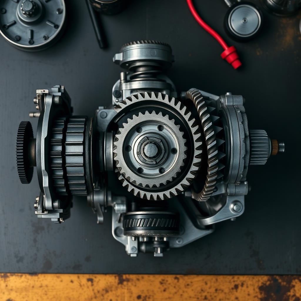 Planetary gear inspection